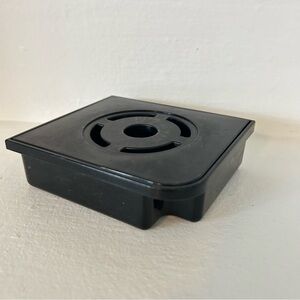 Cuisinart Coffee Maker 2 Piece Drip Tray SS-GB1 Black Replacement Part